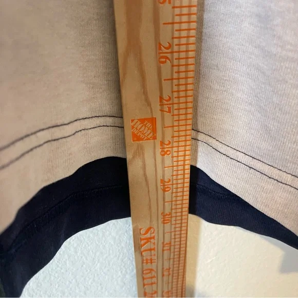 Mens Vintage Izod Sport Rugby Polo Shirt sz XL Colorblock Long Sleeve 90s 80s - Picture 10 of 13